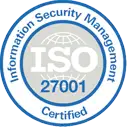 ISO 27001 Certified - Information Security Management