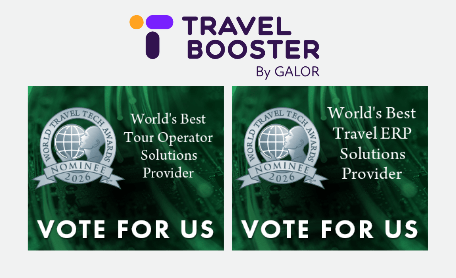 Travel Booster is Nominated for Two 2026 World Travel Tech Awards