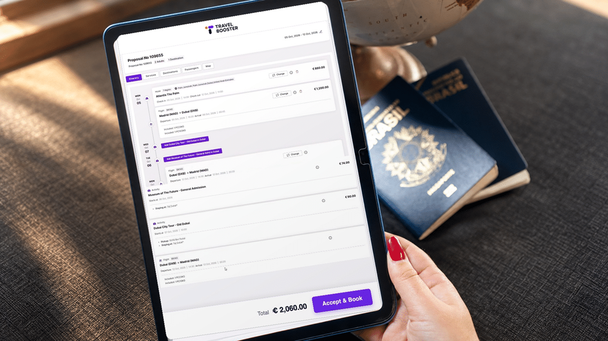 Itinerary Builder for Travel Agents: 8 Features That Connect the Proposal to the Booking